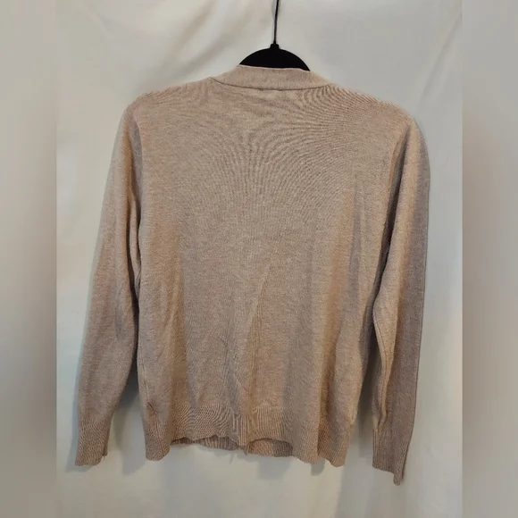 Aaeda Tan Floral Women's Cardigan - Picture 2 of 7